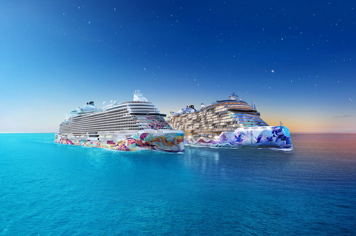 NCL Aqua & Luna exterior, render